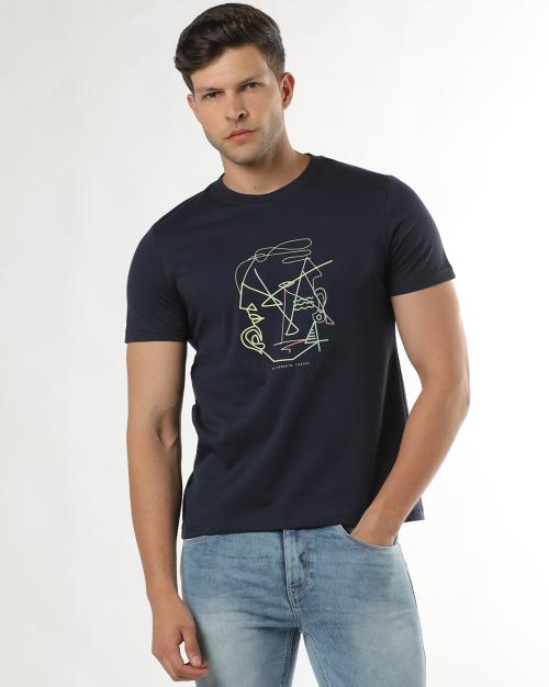 Graphic Print Crew-Neck T-Shirt