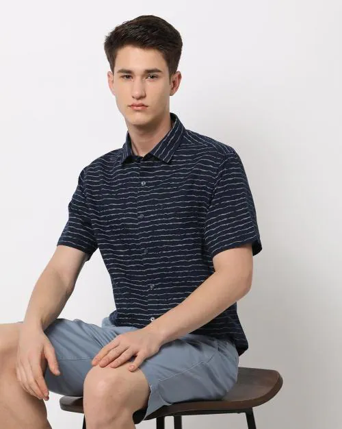 Striped Slim Fit Shirt