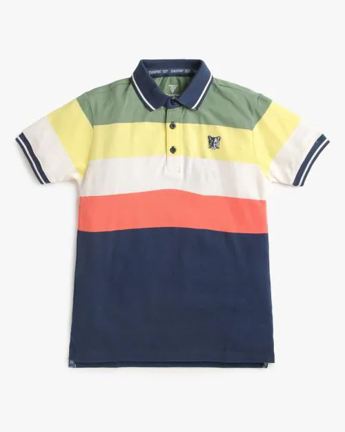 Striped Polo T-Shirt