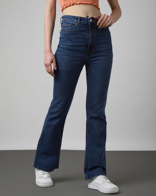 Women High-Rise Bootcut Jeans