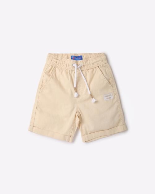 Shorts with Drawstring Fastening