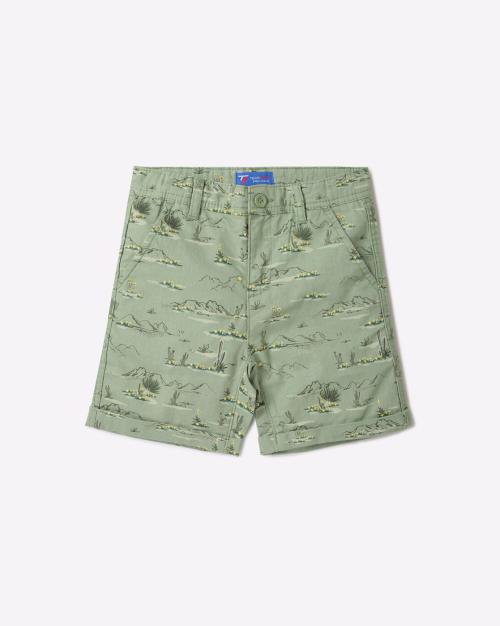 Shorts with Drawstring Fastening