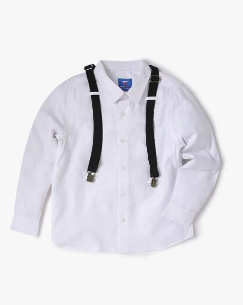 Shirt with Suspenders