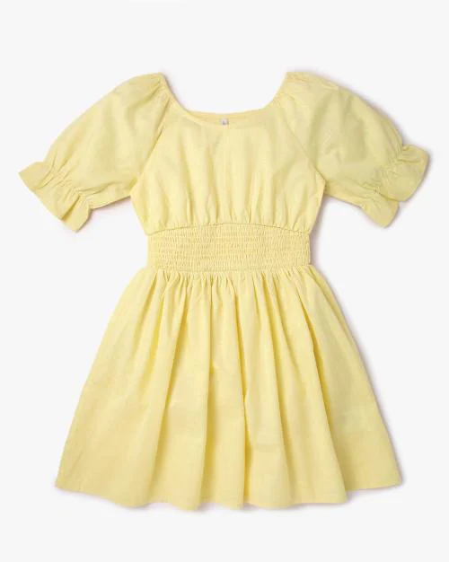 Girls Regular Fit Fit & Flare Dress