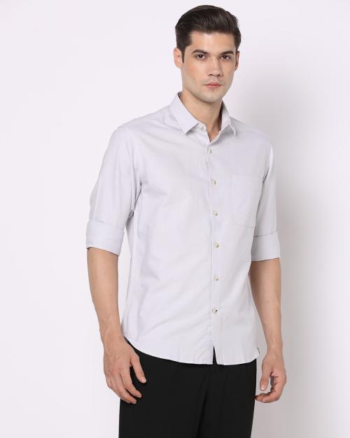Slim Fit Cotton Shirt