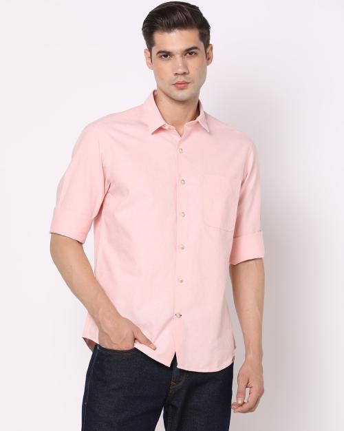 Slim Fit Cotton Shirt