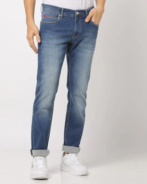 Washed Skinny Fit Jeans
