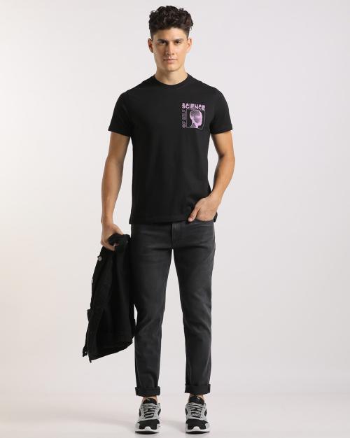 Men Slim Tapered Fit Jeans