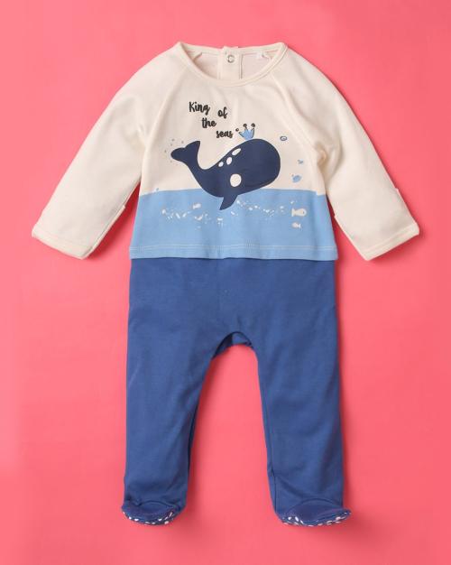 Graphic Print Sleepsuit