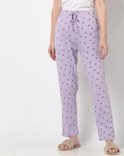 Printed Pyjamas with Drawstring Waist