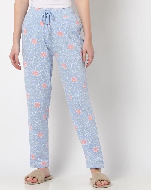 Printed Pyjamas with Drawstring Waist