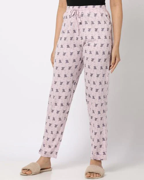 Printed Pyjamas with Elasticated Drawstring Waist