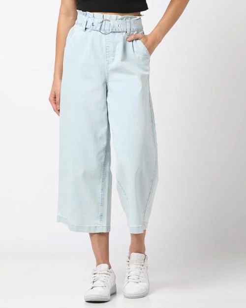 Cloud Wash Relaxed Fit Culottes
