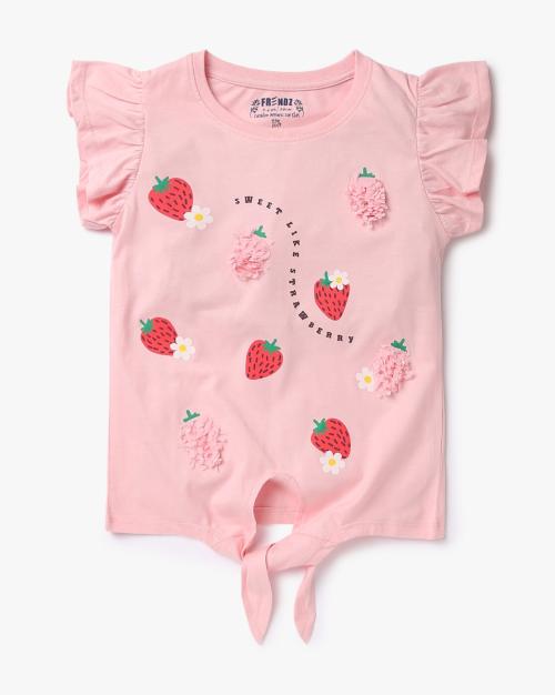 Printed Round-Neck T-Shirt