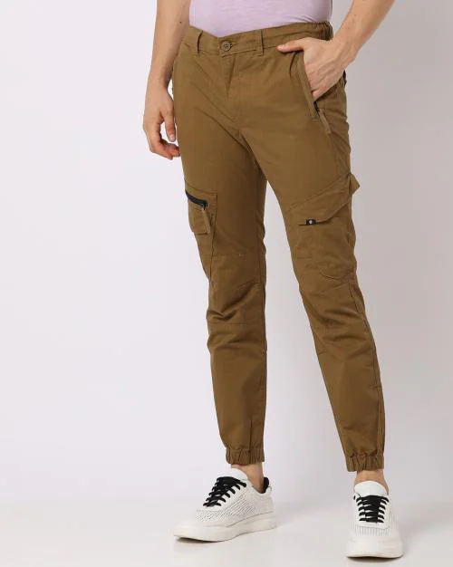 Cotton Slim Fit Cargo Pants