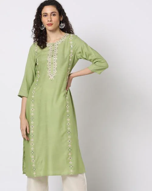 Buy Embellished Straight Kurta Online at Best Prices in India JioMart.