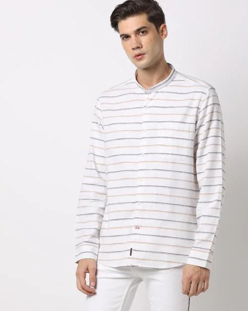 Striped Slim Fit Shirt