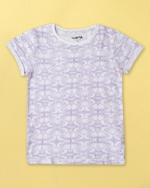 Printed Round-Neck T-Shirt