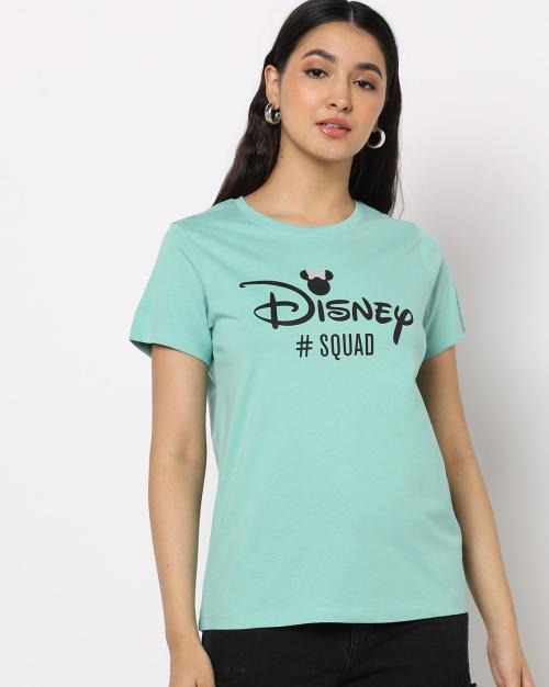 Disney Print Slim Fit Crew-Neck T-Shirt