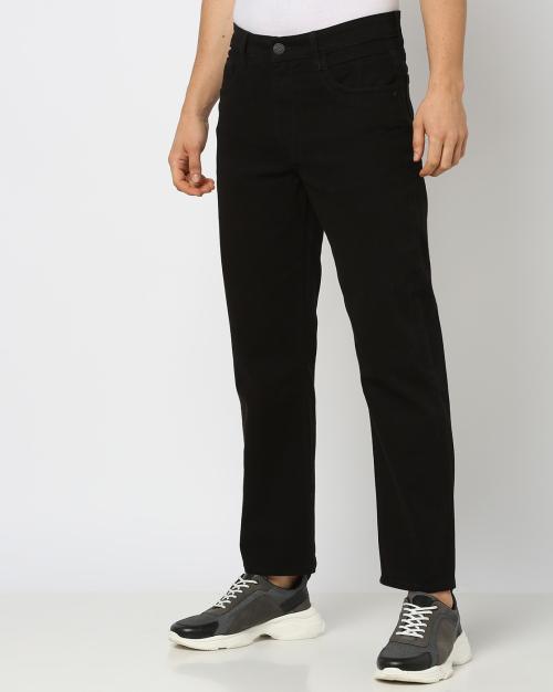 Men Mid-Rise Straight Fit Jeans