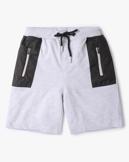 Shorts with Zipper Pockets