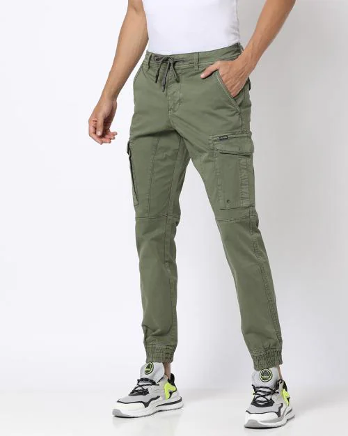 Cargo Pants with Drawstring Waist