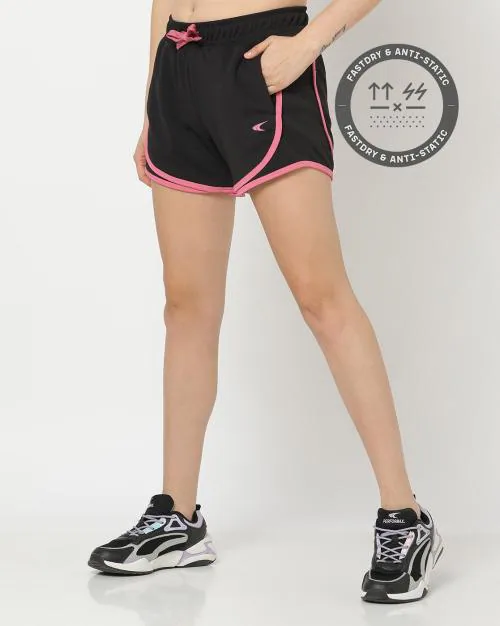 Women Logo Print Running Shorts