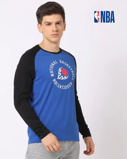 Regular Fit NBA Printed Crew-Neck T-Shirt