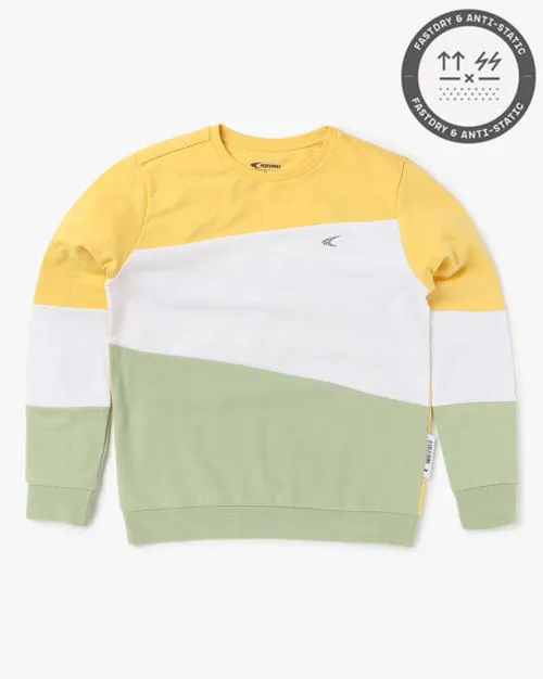 colorblock nike sweatshirt