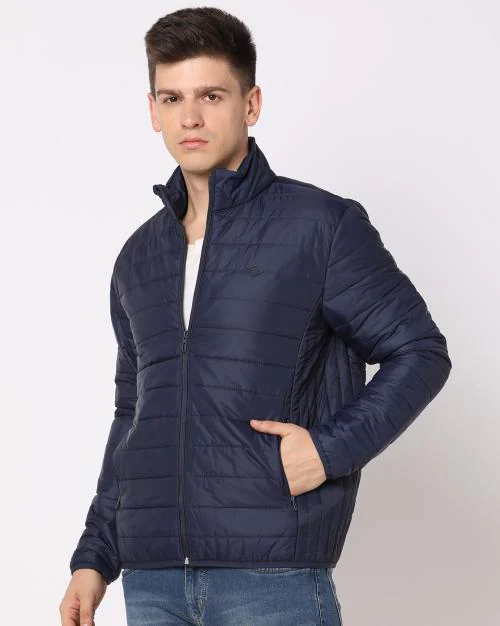 Quilted Slim Fit Puffer Jacker