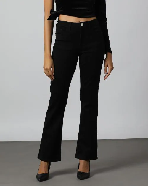 Women High-Rise Bootcut Jeans