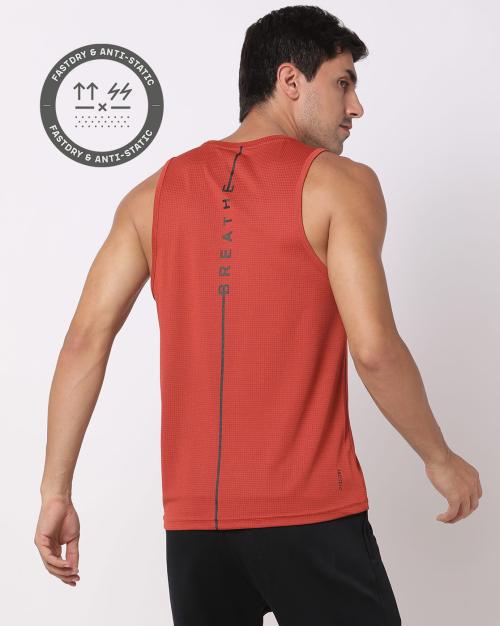Regular Fit Fastdry Crew-Neck Singlet