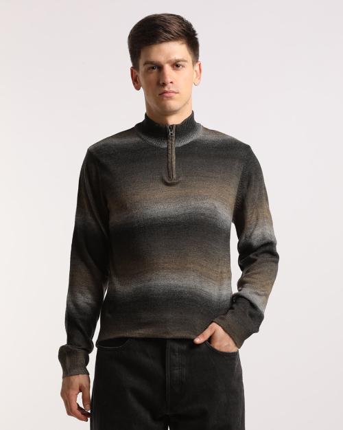 Pullover with Half-Zip Closure