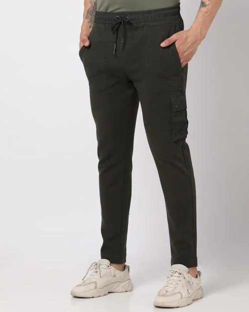 Men Cargo Joggers with Slip Pockets