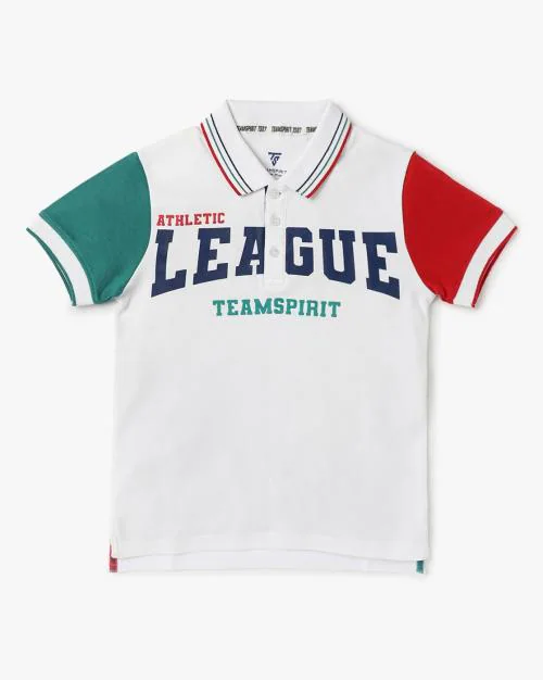 Logo Print Polo T-shirt