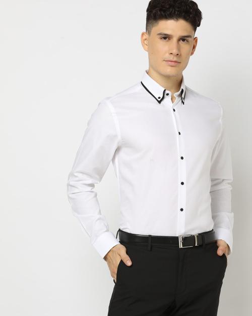Men Slim Fit Shirt