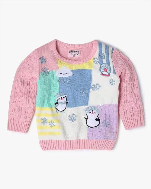 Graphic Knit Sweater