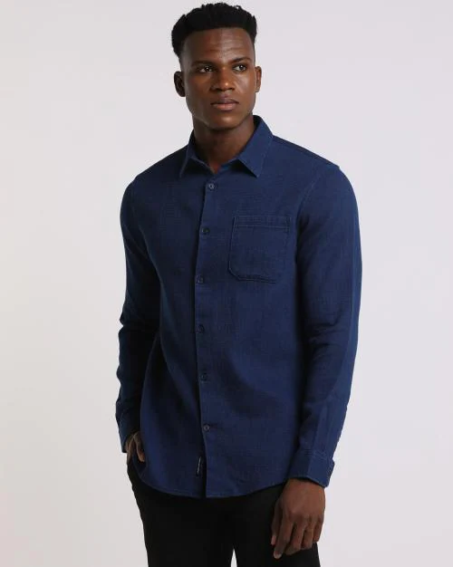 Slim Fit Cotton Shirt