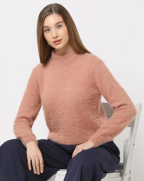 Women Turtleneck Pullover
