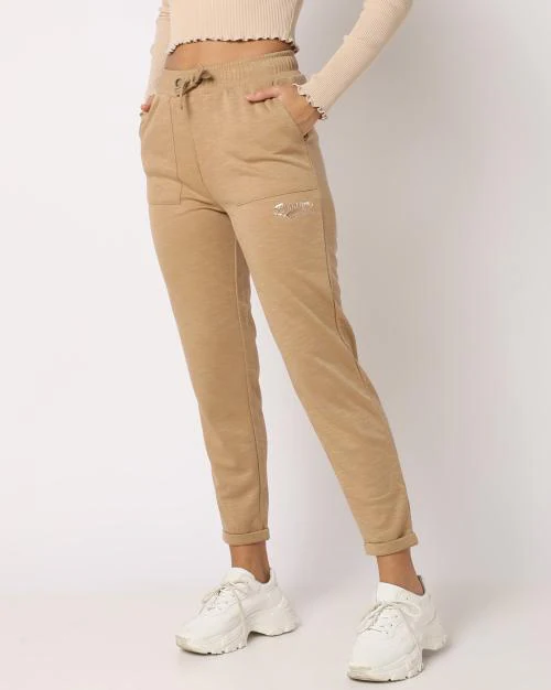 Women Regular Fit Ankle-Length Track Pants