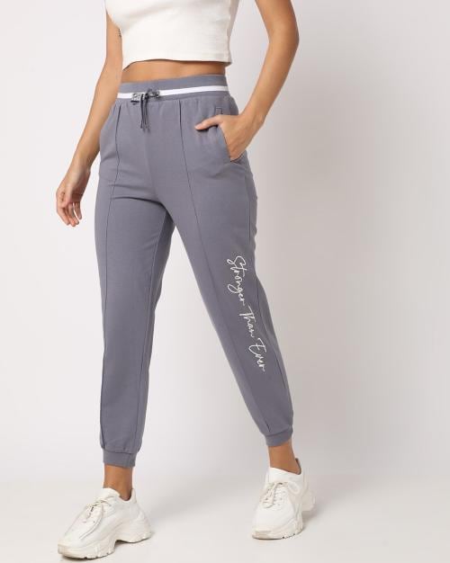 Women Joggers with Drawstring Waist