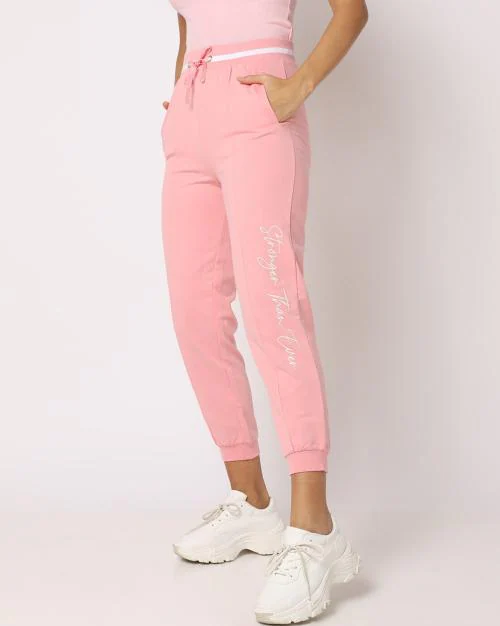 Buy Women Joggers with Drawstring Waist Online at Best Prices in India JioMart.