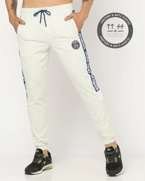 Men PSG Typographic Print Joggers