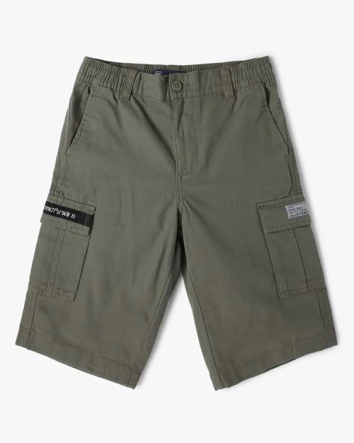 Cotton Cargo Shorts