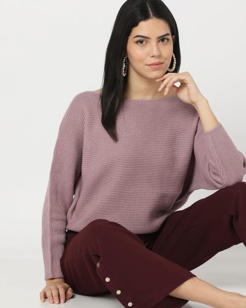 Knitted Round-Neck Pullover