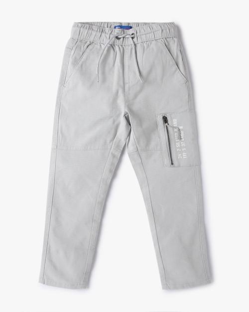 Mid-Rise Straight Fit Trousers