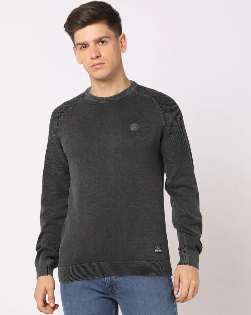 Sweatshirt with Raglan Sleeves