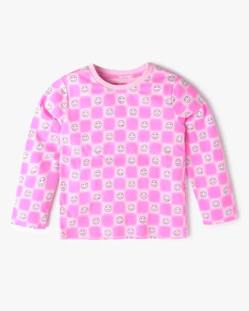 Printed Round-Neck T-Shirt