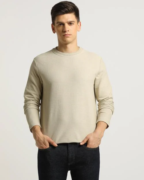 Full-Sleeves Crew-Neck T-Shirt