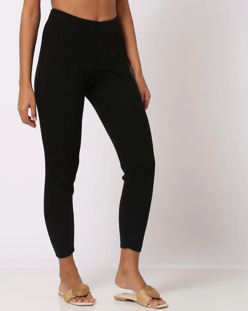 Ankle-Length Acrylic Winter Legging